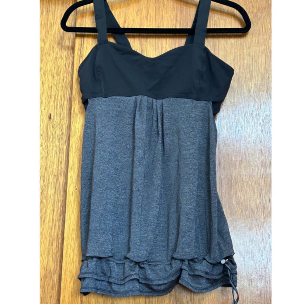 2012 VINTAGE LULULEMON RUN "BACK ON TRACK" TANK